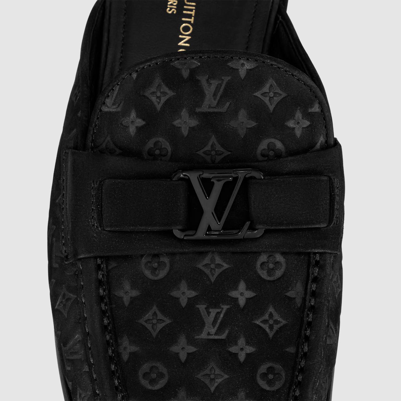 Giày Louis Vuitton LườI Major Nam Màu Đen